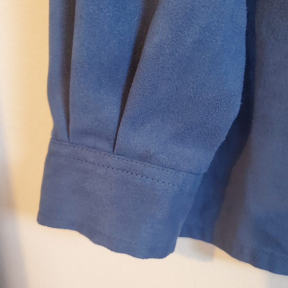 Pendleton Faux Suede Button Down - image 3